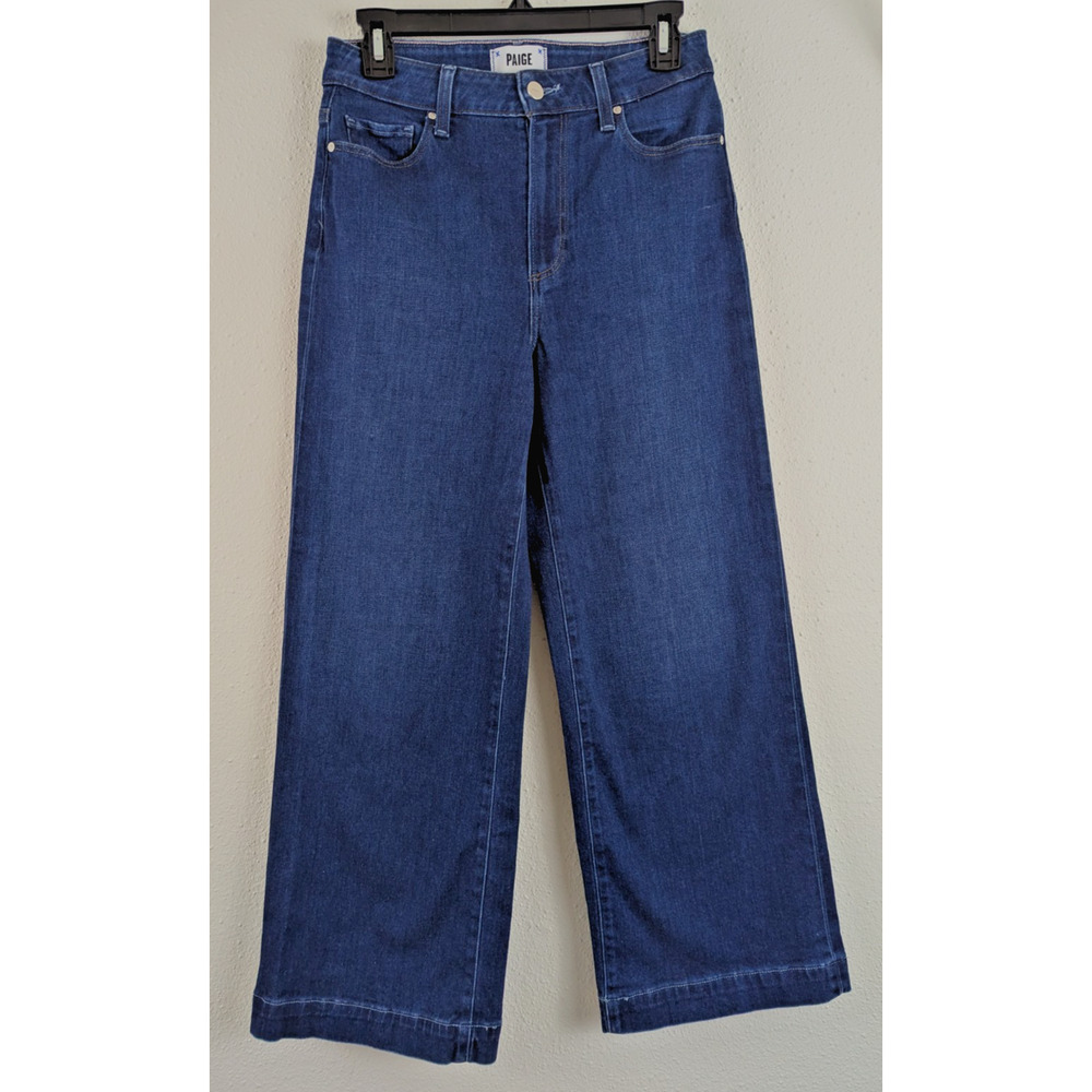 PAIGE Blue Ankle & Cropped Jeans